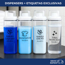 Dispenser para Lavanderia com Tampa Medidora | 1,5L ou 2,3L – Orizon