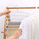 Kit 5 Cabides Organizadores 5 Camadas | Multifuncional para Roupas Leves – Orizon