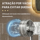 Suporte Porta Vassoura com Ventosa a Vácuo | Organizador de Parede sem Furar – Orizon