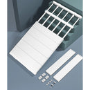 Prateleira Organizadora Ajustável para Armário | Space-Saving Cozinha e Roupeiro – Orizon