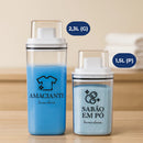 Dispenser para Lavanderia com Tampa Medidora | 1,5L ou 2,3L – Orizon