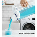 Dispenser Organizador de Lavanderia 2,5L com Copo Medidor | Pote Hermético – Orizon
