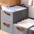 Kit 5 Organizadores de Roupas com Divisórias | Caixa de Armazenamento Dobrável – Orizon