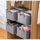 Kit 5 Organizadores de Roupas com Divisórias | Caixa de Armazenamento Dobrável – Orizon
