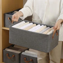 Kit 5 Organizadores de Roupas com Divisórias | Caixa de Armazenamento Dobrável – Orizon