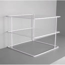 Suporte para Pratos Organizador de Armário 2 Andares em Aço | Cozinha – Orizon