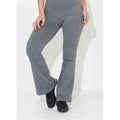 Calça Feminina Flare Flanelada Térmica com Cintura Alta
