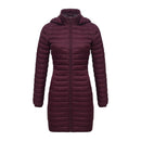 Casaco Feminino de Inverno Acolchoado de Algodão