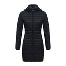 Casaco Feminino de Inverno Acolchoado de Algodão