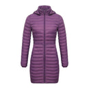 Casaco Feminino de Inverno Acolchoado de Algodão