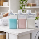 Dispenser Organizador de Lavanderia 2,5L com Copo Medidor | Pote Hermético – Orizon