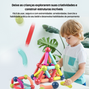 Brinquedo Magnético Criativo - Blocos Educacionais | Building Blocks