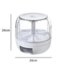Dispenser Giratório Automático para Alimentos