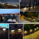 Luminária de Led Solar para Jardim Impermeável