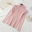 Suéter Feminino Manga Longa com Zíper | CozyZip