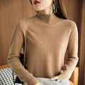 Suéter Feminino de Inverno de Lã Gola Alta | Compre 1 Leve 2