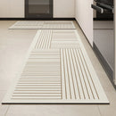 Tapete de Cozinha Absorvente Antiderrapante Listrado | StripeDry