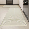 Tapete de Cozinha Absorvente Antiderrapante Listrado | StripeDry