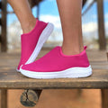Tênis Feminino Estilo Meia Slip On Flexível