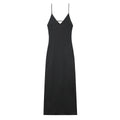 Vestido Feminino Elegante de Verão com Decote V